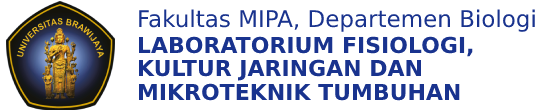 Lab. of Plant Physiology, Tissue Culture & Microtechnique