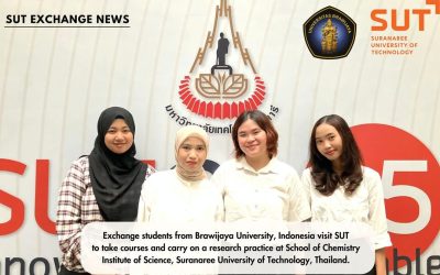 Empat Mahasiswa PSSB UB Mengikuti Student Exchange Program di Suranaree University of Technology (SUT), Thailand